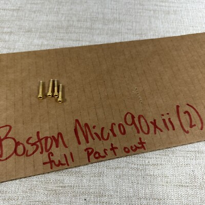 BOSTON ACOUSTICS MICRO 90X II GOLD MOUNTING SCREWS FOR TWEETER