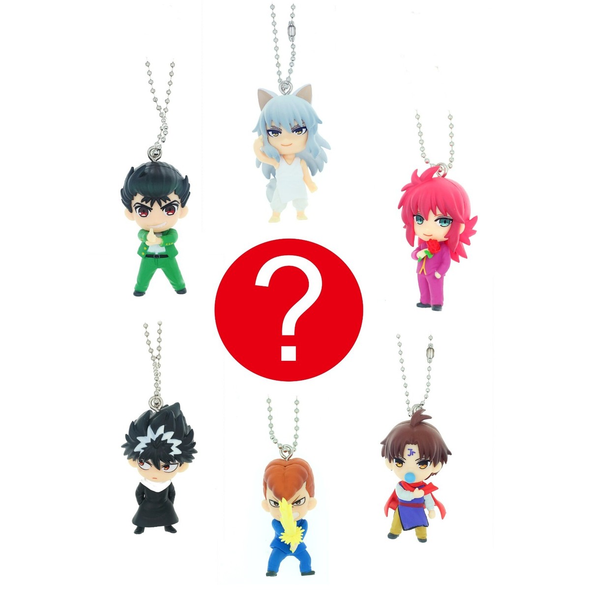 Surprise Anime Yu Yu Hakusho Capsule Mini Keychain 1 Random
