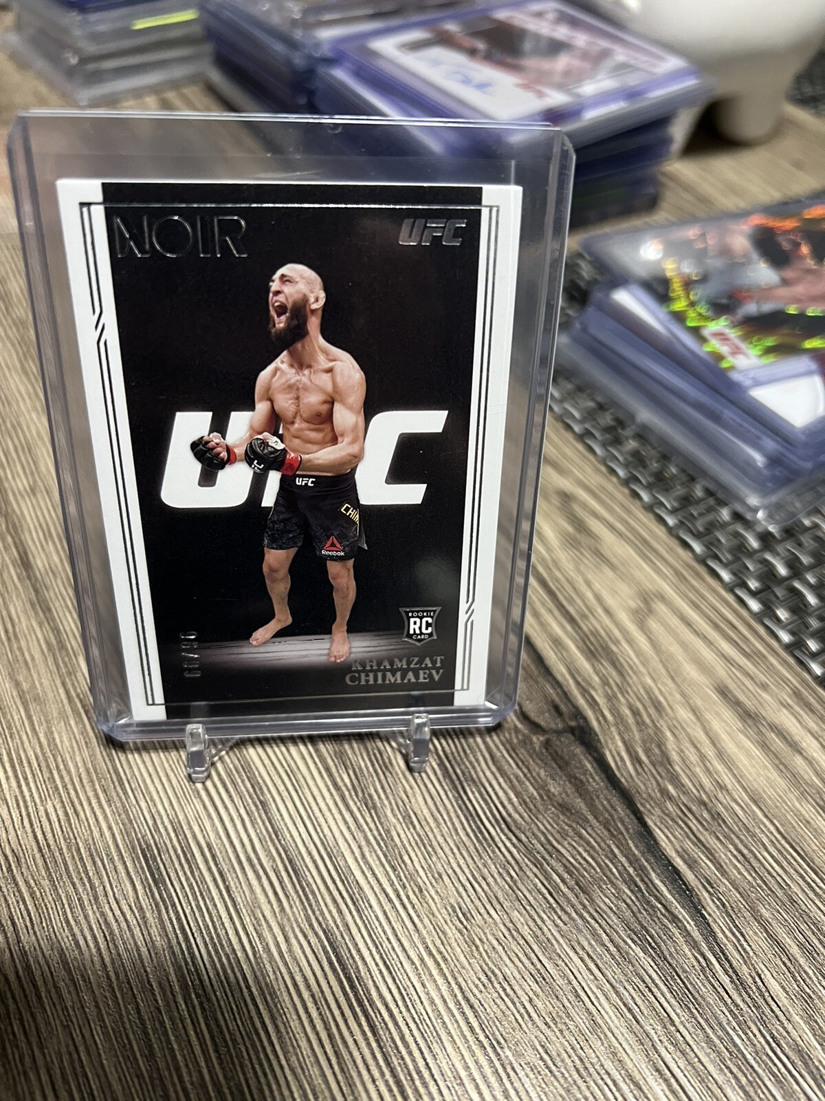 2021 Panini Chronicles Noir Khamzat Chimaev #334 RC Rookie /99