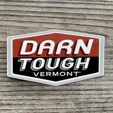 DARN TOUGH Socks Sticker VERMONT Hiking Climbing Skiing Decal