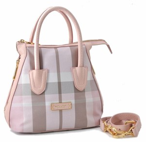 bolsa burberry rosa