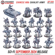 Kyoushuneko Miniatures: Chinese NRA 28mm Sept 2024