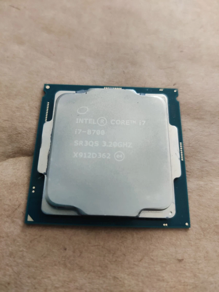 Intel Core i7-8700 Processor Model Computer Processors (CPUs) for