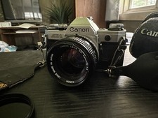 Canon AE-1 Program 35mm Film Camera  FD 50mm f/1.4 S.S.C.