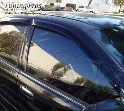 Vent Shade Outside Mount Window Visor Sunroof Type 2 5pc For Hyundai Azera 06-11