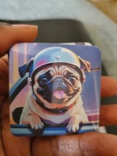 2"x2" Custom Fridge Magnets Set Of 9 Gift Metal Backing USA Made Fast Turnaround