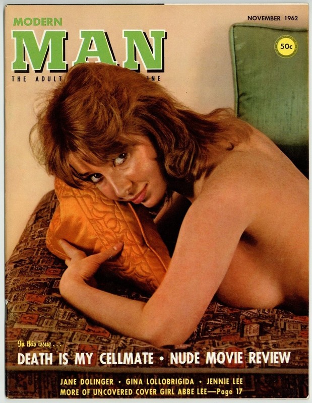 Modern Man 1962 Jane Dolinger, Gina Lollobrigida 60pgs Pinup Magazine M39572