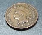 1904===Indian Head Penny--Circulated