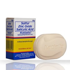 SOAP Sulfur Zinc Oxide Salicylic Acid Anti Fungal Bacterial Soap 90...