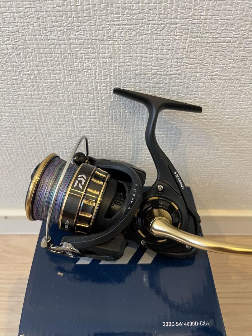 新品同様　ダイワ　BG SW 4000D-CXH シーガーPEX8 1号190m Daiwa Bg Sw 4000D-Cxh Seager Pex8 No. 1 190M | eBay