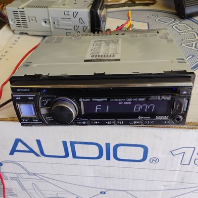 Alpine CDE-HD138BT CD, AUX, USB Radio Receiver