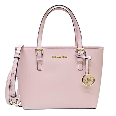 Michael Kors Jet Set Travel Carryall XS Tote Crossbody Bag Leather