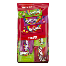 Skittles Original, Wild Berry  Sour Fun Size Chewy Candy, Party Size - 26.46 oz