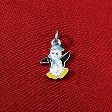 Small Winter Penguin Charm