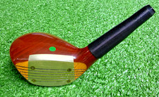 NEW Timberwolf USA Oil Hardened Persimmon 1 Wood 12 Driver HEAD ONLY / COM56
