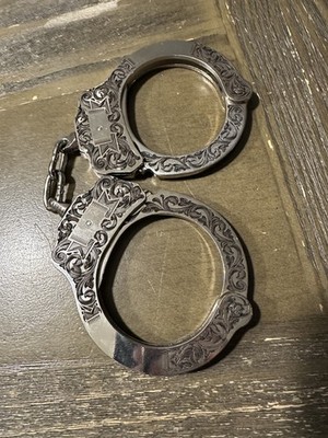 Custom Deep Engraved Handcuffs