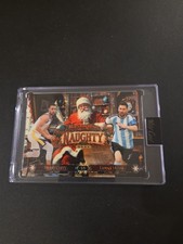 2025 Wild Card Holiday Hits - Steph Curry Lionel Messi Naughty Dual 1/1 