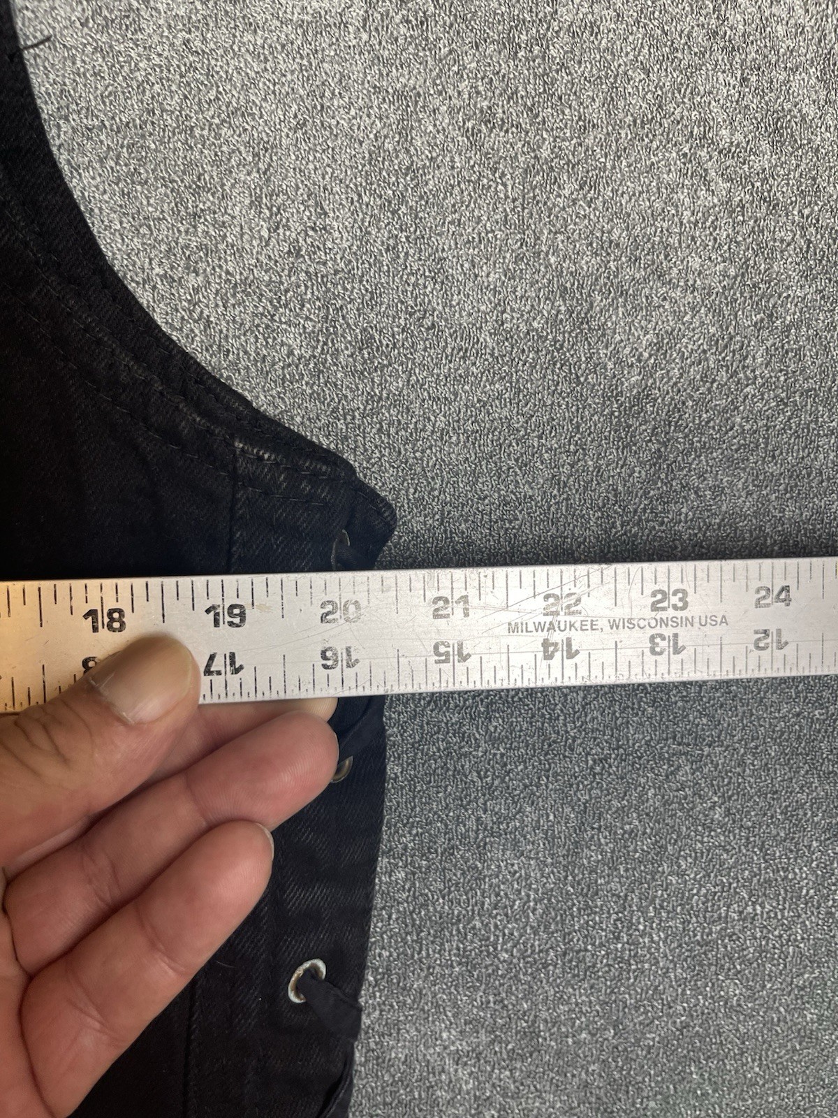 Milwaukee Performance Black Denim Collection Vest… - image 13