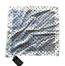 NEW NWT NORDSTROM 100 SILK POLKA DOT POCKET SQUARE HANDKERCHIEF