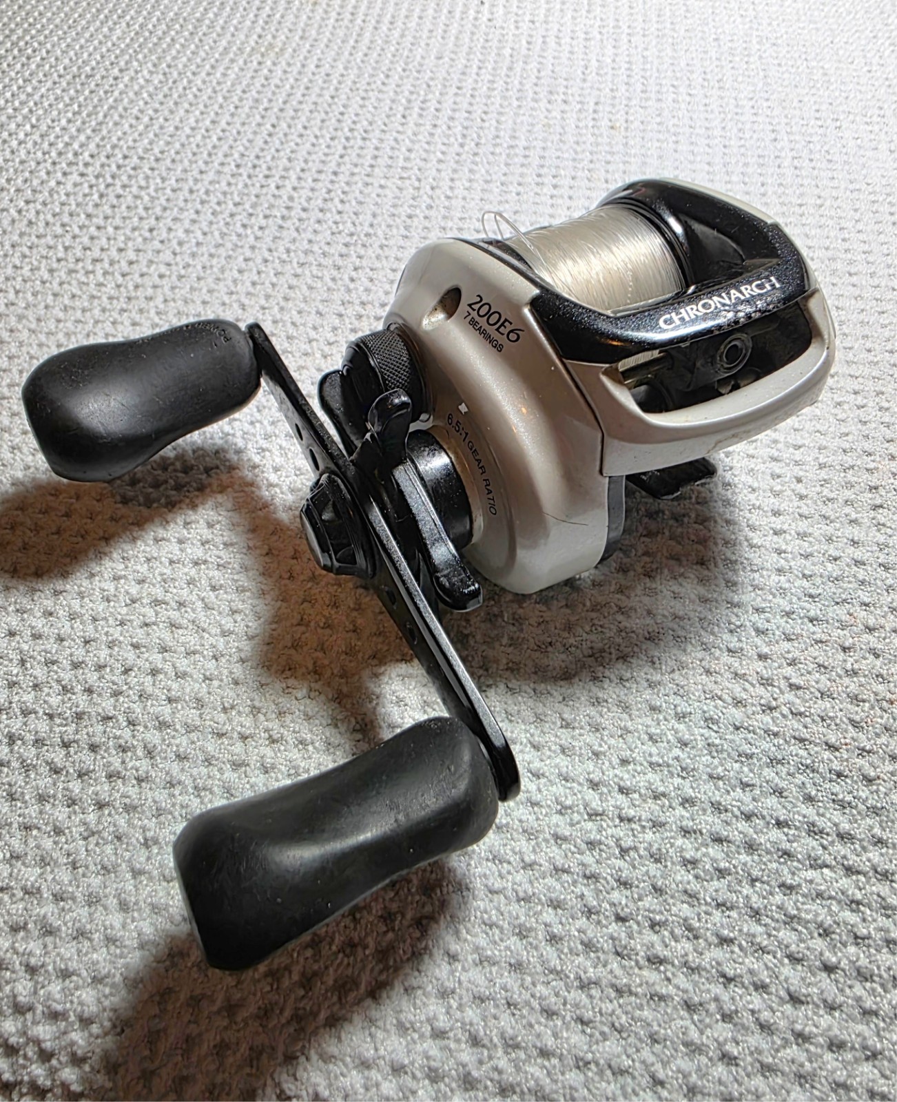 Shimano Chronarch 200e6 Baitcaster  Fishing Reel.  7 bearing