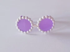 Lol Surprise Tweens Core Doll Fancy Gurl Purple White Framed Glasses Sunglasses