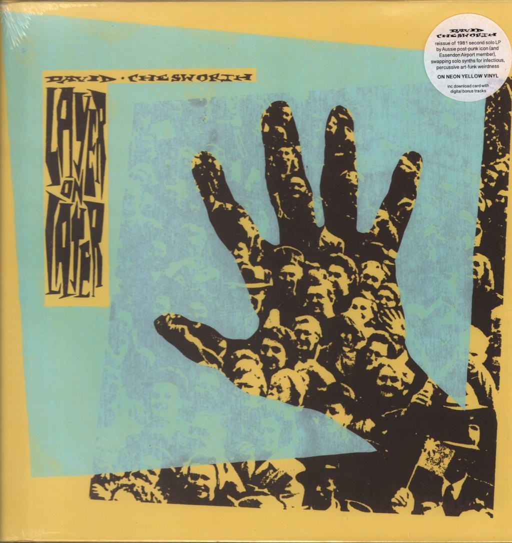 David Chesworth Layer On Layer LP vinyl Australia Chapter Music 2019 neon yellow