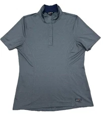 Kerrits Collected Clinic Green Short Sleeve Top Size Small