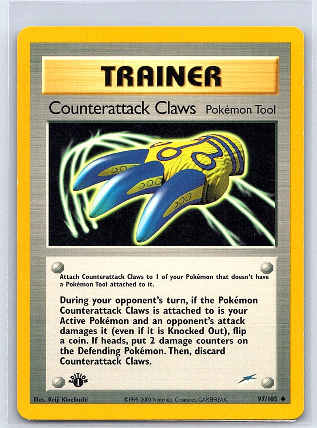 Counterattack Claws Neo Destiny 097/105 1st Edition Non-Holo