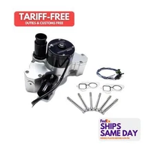 Meziere WP333N, Kit Natural Aluminum Fits Gm Ls-X Race Water Pump 55 Gpm Electri