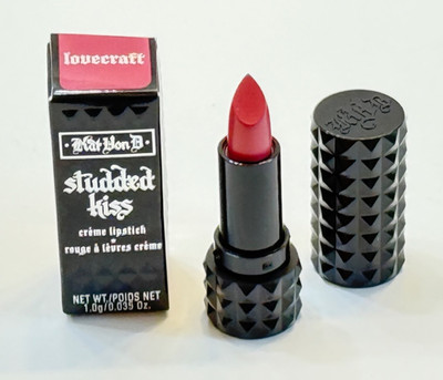 KAT VON D STUDDED KISS~LOVE CRAFT CREME LIPSTICK~.035 OZ~TRAVEL SIZE~FREE SHIP
