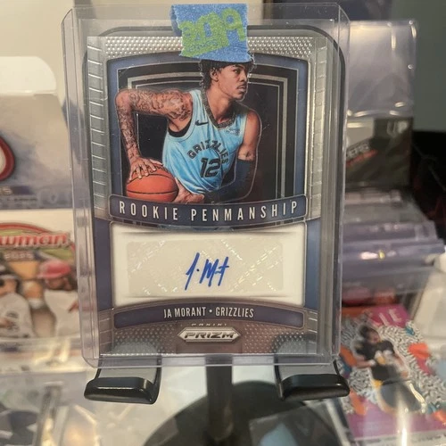 2019-20 Panini Prizm Ja Morant RC Rookie Penmanship Autograph Auto #RP-JMT