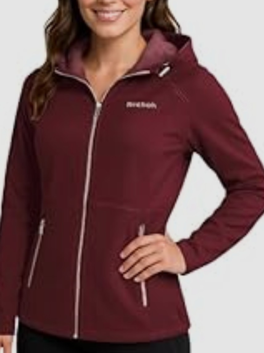 Reebok Womens Softshell Jacket Wind Resistant Wom… - image 1
