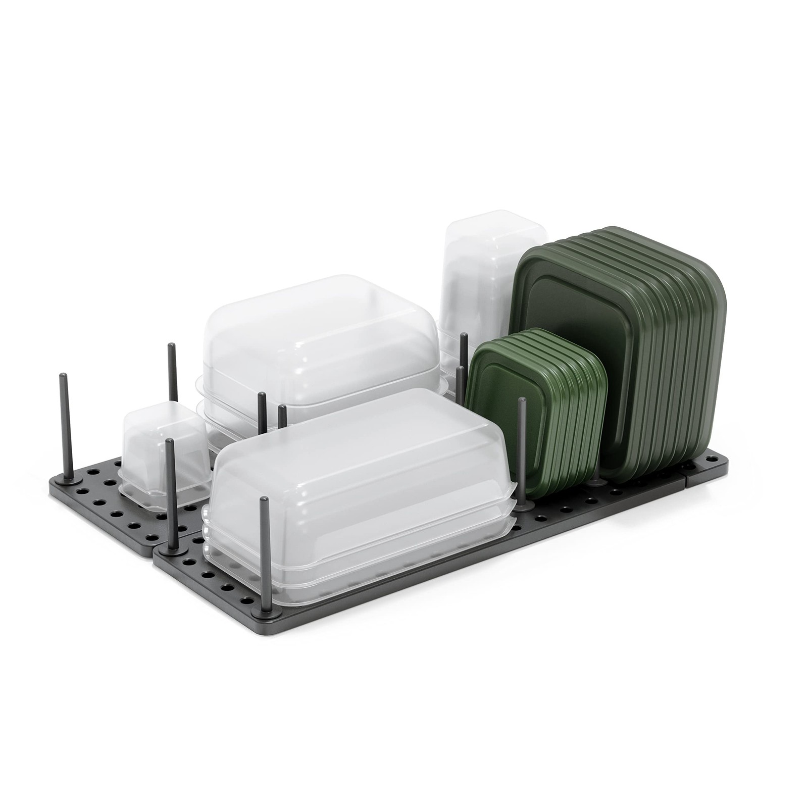 Système de rangement Peggy pour de grandes étagères de cuisine nettes