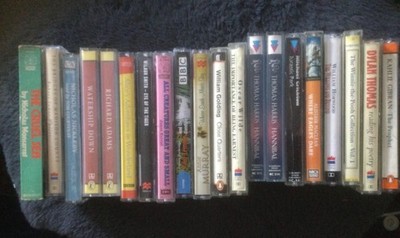 Audio Cassette Bundle   18 Sets Watership Down,  Cruel Sea, All Creatures & more