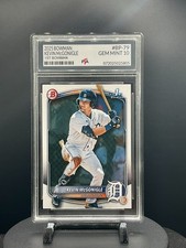 2025 Bowman Prospects BP-79 Kevin McGonigle 1ST Bowman Tigers GEM MINT PTA 10🔥