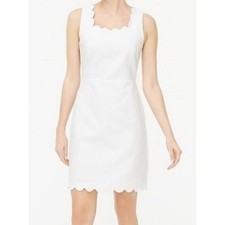 J. Crew Factory Scalloped Basketweave Size 2