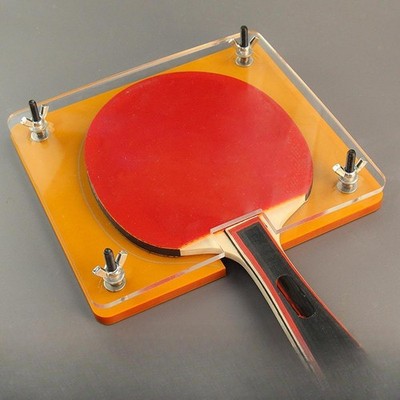 Tischtennisschlägerpresse, Schlägerpresse, Klemme für Trainer, Anfänger,