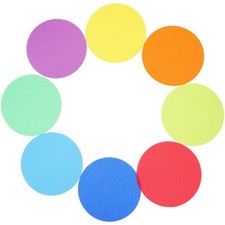 36 Pcs Classroom Carpet Markers Colorful Nylon Dots Circles Spot Stickers