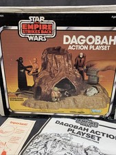 Dagobah Playset BOX and INSTRUCTIONS ONLY Star Wars Vintage 1981 Box SEE DETAILS