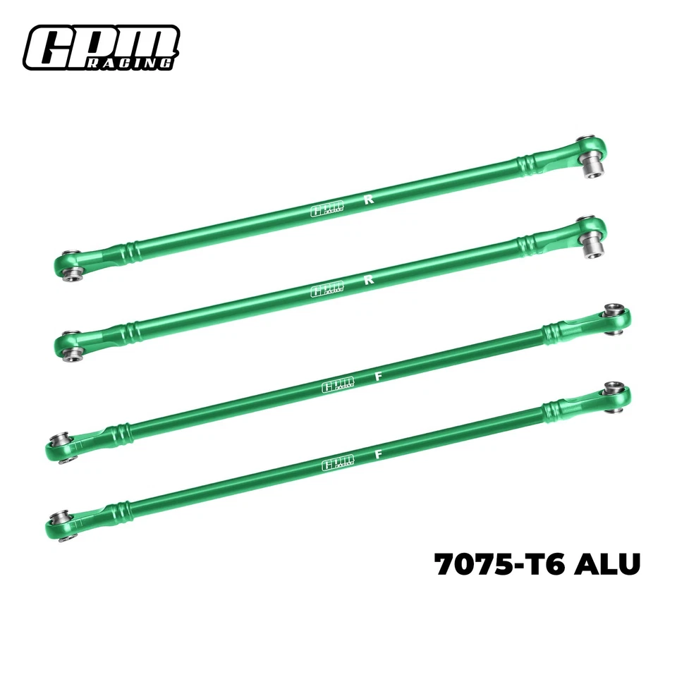 GPM 7075 Alloy Upper Link Bar Set For VANQUISH 1/10 H10 OPtic IRC00307 - Image 3 of 4