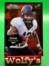 2021 Wild Card Alumination Light Show Red Jamie Newman #LS48 Rookie RC. rookie card picture