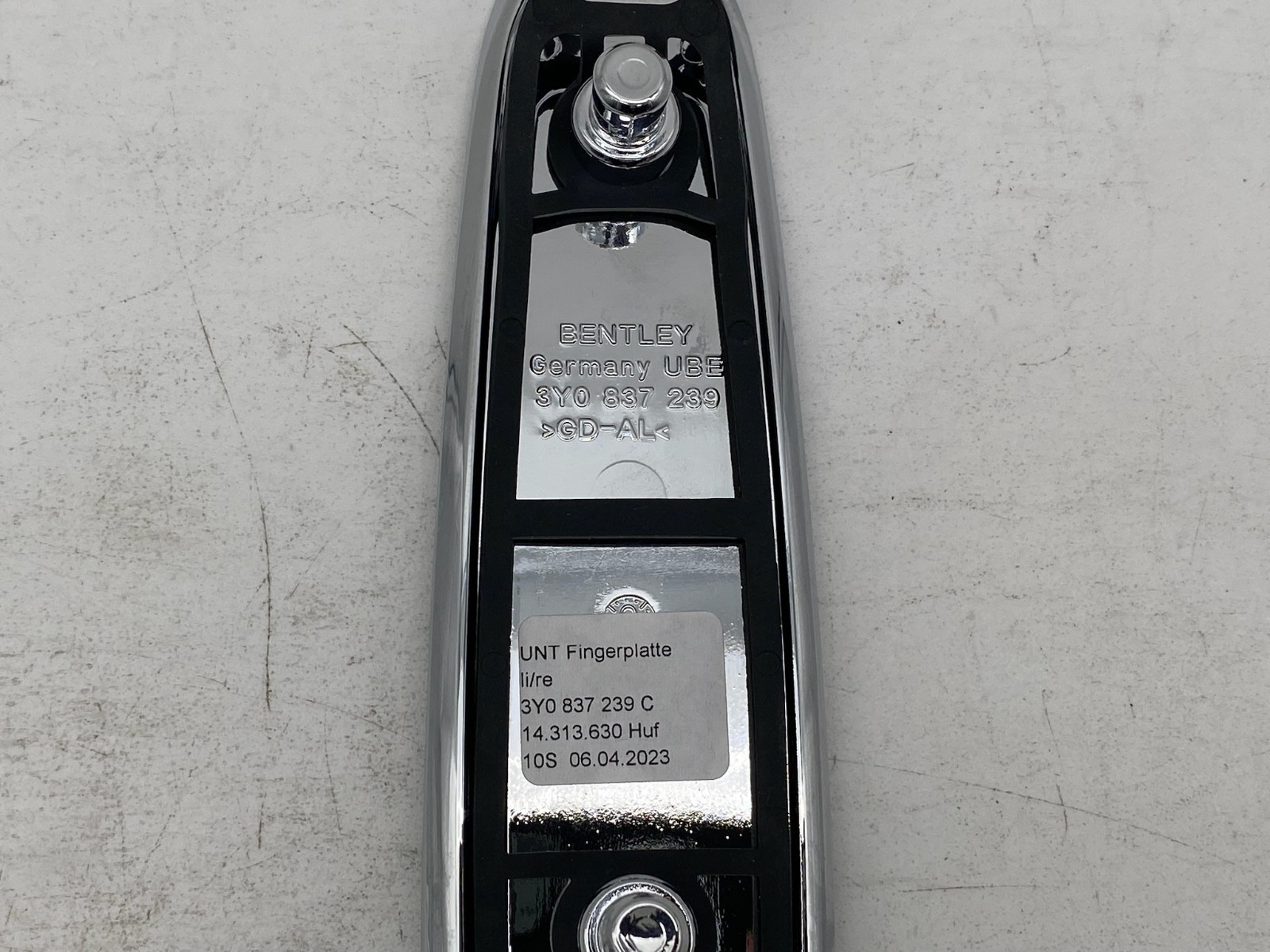 2011-2018 Bentley Mulsanne Door Handle Trim Chrome Plate Cover 3Y0 837 239 C