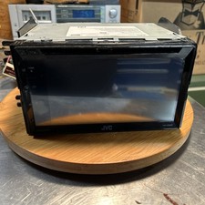 Receptor de Radio Doble Din JVC Kw-v320bt con Bluetooth con arnés de cables.