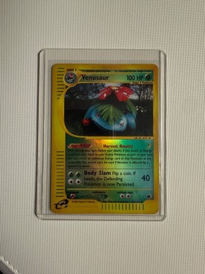 Pokemon Venusaur 68/165 Expedition Reverse Holo Rare 2002 Vintage WOTC e-Reader