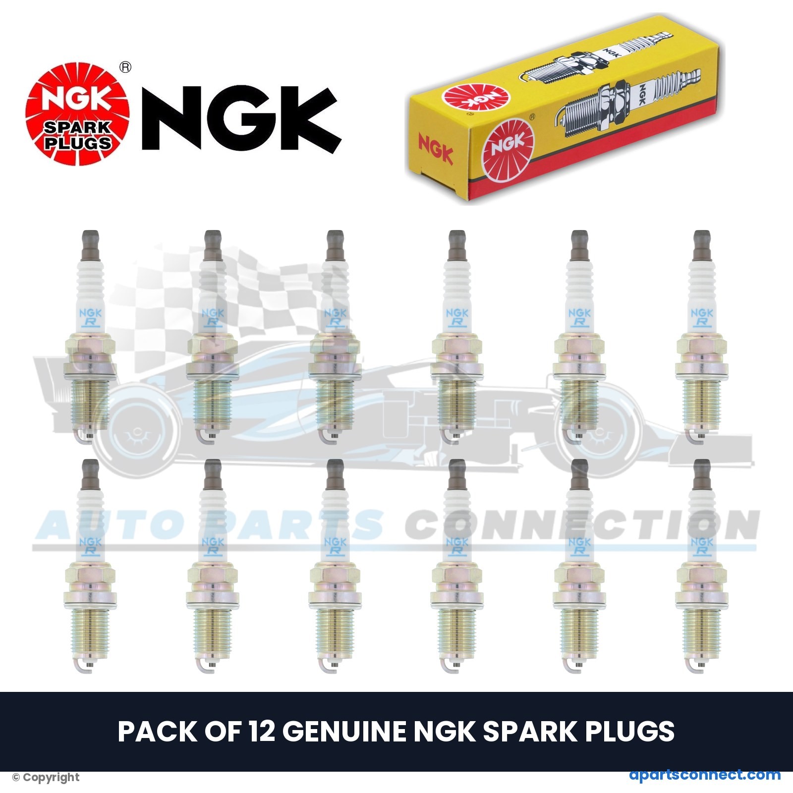 2002-2004 MERCEDES 3.2L V6 M112K C32 AMG NGK SPARK PLUGS