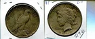 1921 P PEACE SILVER DOLLAR VF 519U