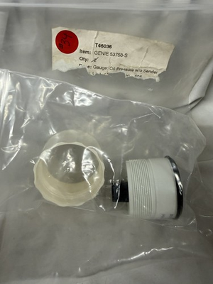 #ad #ad Genie Gauge: Oil Pressure W o Sender $60.00