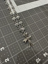 Chrome Hearts Cross 22in Necklace Chain 