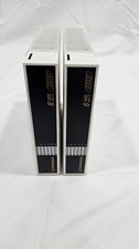 Lot of 2 Pioneer 6 Disc CD Changer Magazines WHITE w/ Protective Cases OEM
