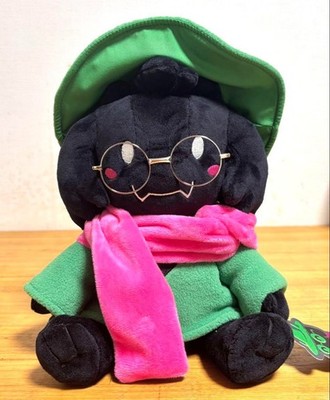 Deltarune Undertale Ralsei Plush Figure 12in Removable Hat Scarf Glasses